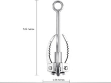 Outlife Outdoor Sporting Wilderness Survival Carabiner Grappling Folding Three Paws Hook Ice Rock Mountain Climbing Gear