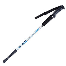 Straight Grip Handle outdoor trekking 3 joint hiking pole aluminum
