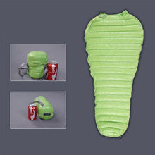 Aegismax Ultralight Lengthened Mummy Sleeping Bag White Goose Down Outdoor