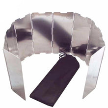10 Plates Foldable Outdoor Camping Cooking Gas Stove Aluminium