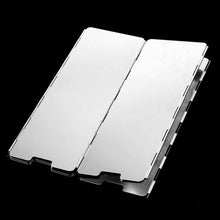 10 Plates Foldable Outdoor Camping Cooking Gas Stove Aluminium