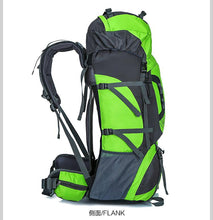 80L Waterproof   Large Outdoor Backpack