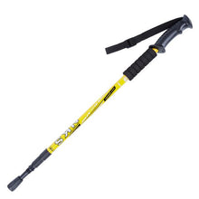 Straight Grip Handle outdoor trekking 3 joint hiking pole aluminum