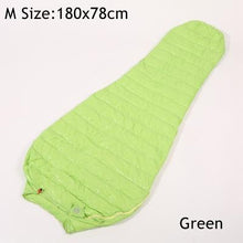 Aegismax Ultralight Lengthened Mummy Sleeping Bag White Goose Down Outdoor
