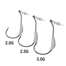 5pcs/lot Afishlure 2g/2.5g/3g Barbed Lead Fishing Crank Hook Fit for Rigs Fishing Tackle Hooks