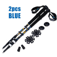 Trekking Poles Telescopic Walking Stick Lightweight Aluminum