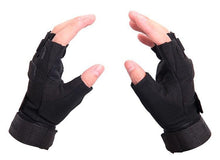 TACVASEN Army Gloves Military Tactical Gloves Half Finger