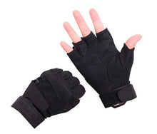 TACVASEN Army Gloves Military Tactical Gloves Half Finger
