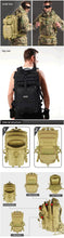 Waterproof Military 30L - 40L Outdoor Camping Backpack