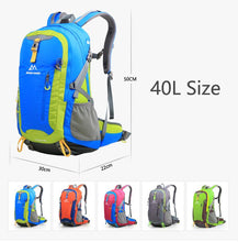 40L backpack mountaineering climb