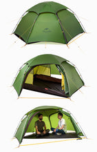 Winter Camping Tent 4 Season Hexagonal Ultralight 2 Person