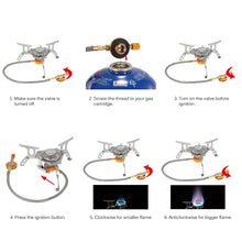 Camping Outdoor Folding Gas Stove