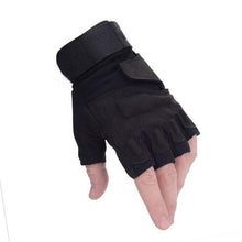 TACVASEN Army Gloves Military Tactical Gloves Half Finger