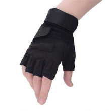 TACVASEN Army Gloves Military Tactical Gloves Half Finger