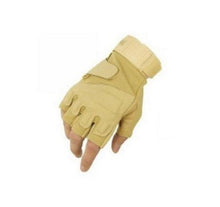 TACVASEN Army Gloves Military Tactical Gloves Half Finger