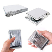 210cm x 140 cm Portable Waterproof Emergency Blanket Windproof
