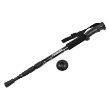 Ultralight 4-section Telescopic Extending Adjustable Trekking Poles Hiking Stick