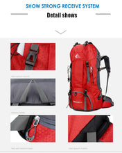 Waterproof 60L Travel Backpack
