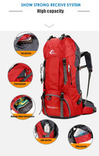 Waterproof 60L Travel Backpack