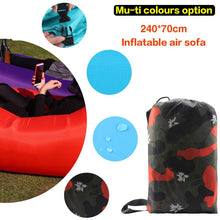 210T Ripstop Portable Inflatable Air sofa for indoor or outdoor waterproof