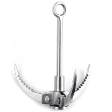 Outlife Outdoor Sporting Wilderness Survival Carabiner Grappling Folding Three Paws Hook Ice Rock Mountain Climbing Gear