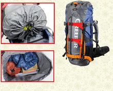 65L Waterproof Professional Camping Bag
