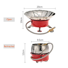 Backpacking Gas Stove Retracted Windproof