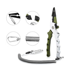 Enkeeo Aluminium Fishing Pliers Tool Anti-rust Anti-corrosion Portable Premium 6.6 Inches Saltwater