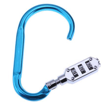 55MM Cap Metal Handy Helmet Lock Combination Outdoor Climbing Gear