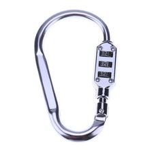 55MM Cap Metal Handy Helmet Lock Combination Outdoor Climbing Gear