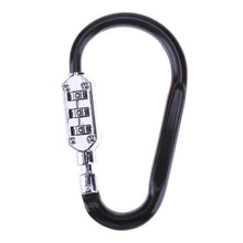 55MM Cap Metal Handy Helmet Lock Combination Outdoor Climbing Gear