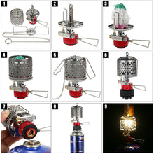 Outdoor Lightweight Gas Light Lamp Fuel