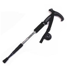 4-section Telescopic Extending Adjustable Trekking Poles Hiking Stick Walking