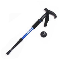 4-section Telescopic Extending Adjustable Trekking Poles Hiking Stick Walking