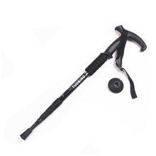 4-section Telescopic Extending Adjustable Trekking Poles Hiking Stick Walking