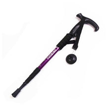 4-section Telescopic Extending Adjustable Trekking Poles Hiking Stick Walking