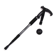 4-section Telescopic Extending Adjustable Trekking Poles Hiking Stick Walking
