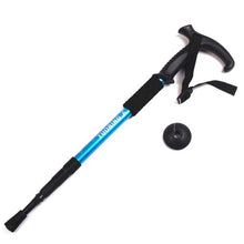 4-section Telescopic Extending Adjustable Trekking Poles Hiking Stick Walking