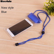 PVC Waterproof Diving Bag For Mobile Phones Underwater