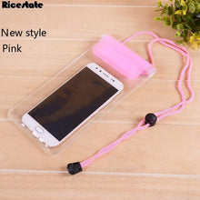 PVC Waterproof Diving Bag For Mobile Phones Underwater