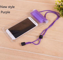 PVC Waterproof Diving Bag For Mobile Phones Underwater