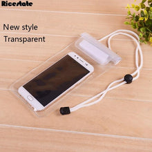 PVC Waterproof Diving Bag For Mobile Phones Underwater
