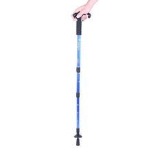 4-Section Outdoor Cane Walking Stick Aluminum