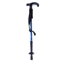 4-Section Outdoor Cane Walking Stick Aluminum