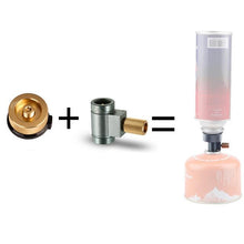 Outdoor Camping Stove + Gas Stove Adapter