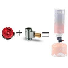 Outdoor Camping Stove + Gas Stove Adapter