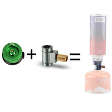 Outdoor Camping Stove + Gas Stove Adapter
