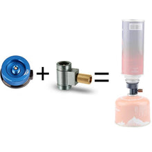Outdoor Camping Stove + Gas Stove Adapter
