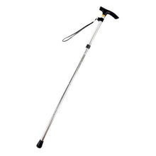 Outdoor Adjustable Aluminum Alloy Ultra-light Telescopic 4 Section  Walking Stick
