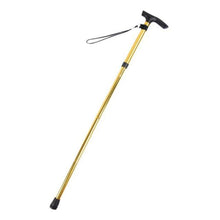 Outdoor Adjustable Aluminum Alloy Ultra-light Telescopic 4 Section  Walking Stick